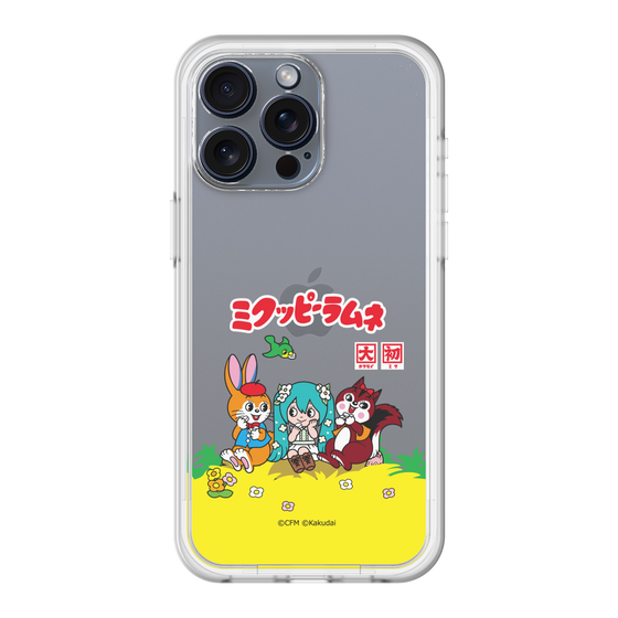 スリムプロテクションプレミアムケース［ 初音ミク×クッピーラムネ - パッケージ - クリア ］