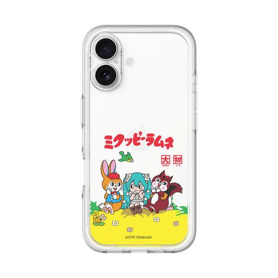 スリムプロテクションプレミアムケース［ 初音ミク×クッピーラムネ - パッケージ - クリア ］