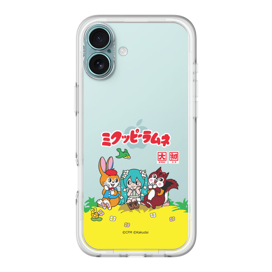 スリムプロテクションプレミアムケース［ 初音ミク×クッピーラムネ - パッケージ - クリア ］