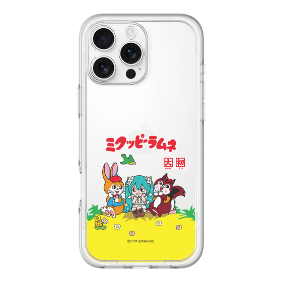 スリムプロテクションプレミアムケース［ 初音ミク×クッピーラムネ - パッケージ - クリア ］