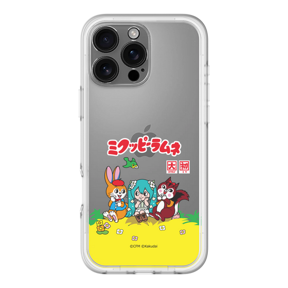 スリムプロテクションプレミアムケース［ 初音ミク×クッピーラムネ - パッケージ - クリア ］