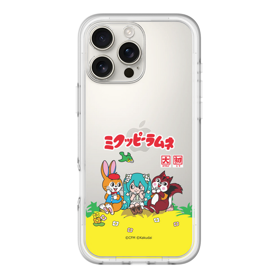 スリムプロテクションプレミアムケース［ 初音ミク×クッピーラムネ - パッケージ - クリア ］