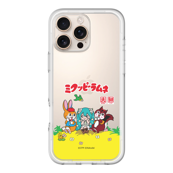 スリムプロテクションプレミアムケース［ 初音ミク×クッピーラムネ - パッケージ - クリア ］