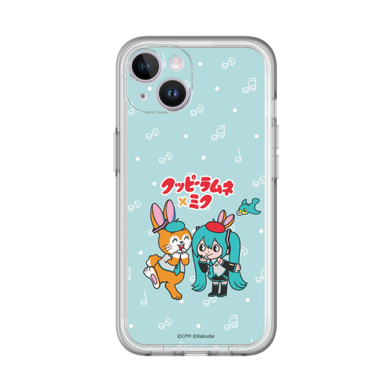 スリムプロテクションプレミアムケース［ 初音ミク×クッピーラムネ - 初音ミク×クッピー - デフォルメイラスト ］