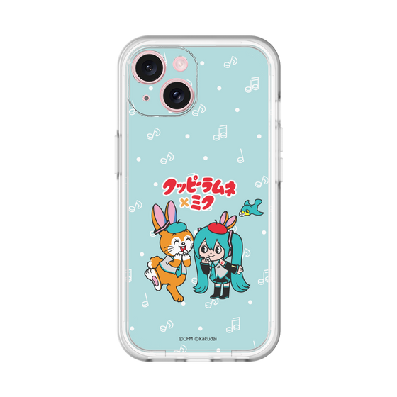 スリムプロテクションプレミアムケース［ 初音ミク×クッピーラムネ - 初音ミク×クッピー - デフォルメイラスト ］