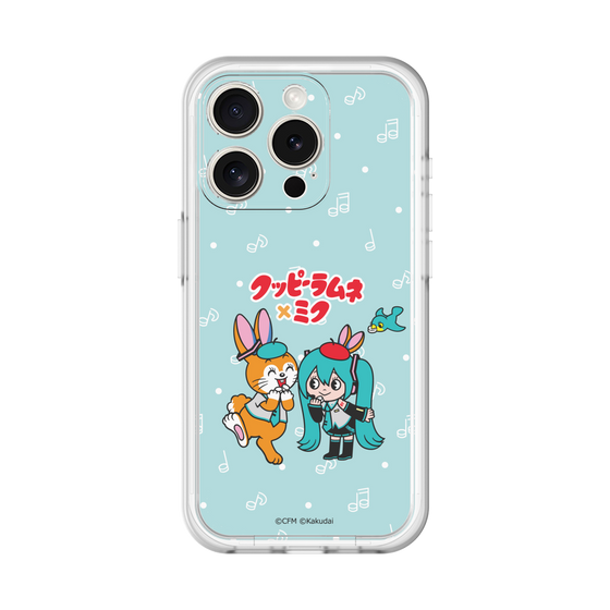 スリムプロテクションプレミアムケース［ 初音ミク×クッピーラムネ - 初音ミク×クッピー - デフォルメイラスト ］