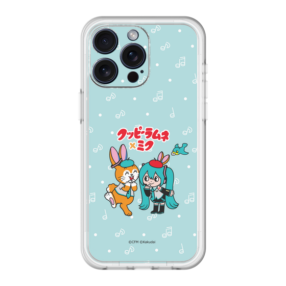 スリムプロテクションプレミアムケース［ 初音ミク×クッピーラムネ - 初音ミク×クッピー - デフォルメイラスト ］