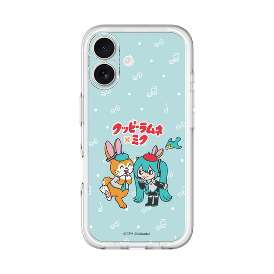 スリムプロテクションプレミアムケース［ 初音ミク×クッピーラムネ - 初音ミク×クッピー - デフォルメイラスト ］