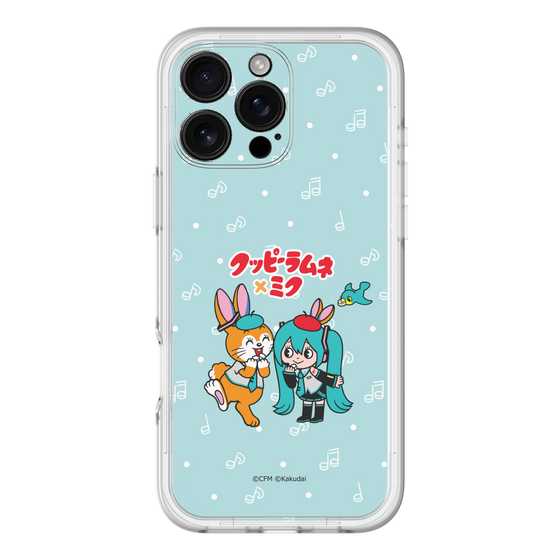 スリムプロテクションプレミアムケース［ 初音ミク×クッピーラムネ - 初音ミク×クッピー - デフォルメイラスト ］