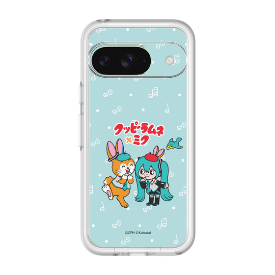 スリムプロテクションプレミアムケース［ 初音ミク×クッピーラムネ - 初音ミク×クッピー - デフォルメイラスト ］
