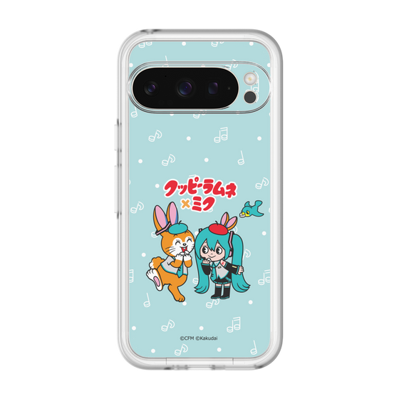 スリムプロテクションプレミアムケース［ 初音ミク×クッピーラムネ - 初音ミク×クッピー - デフォルメイラスト ］