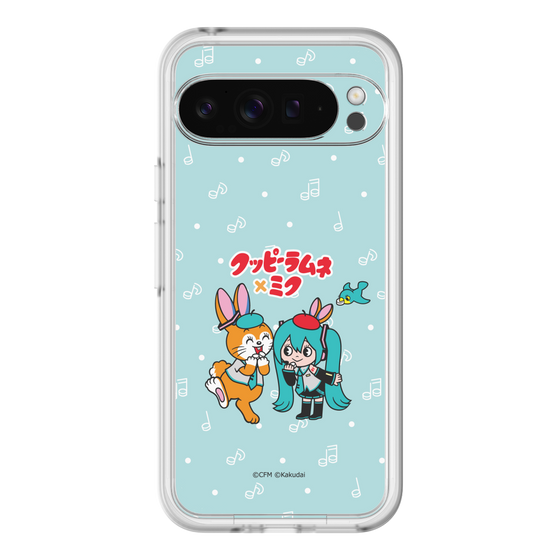 スリムプロテクションプレミアムケース［ 初音ミク×クッピーラムネ - 初音ミク×クッピー - デフォルメイラスト ］