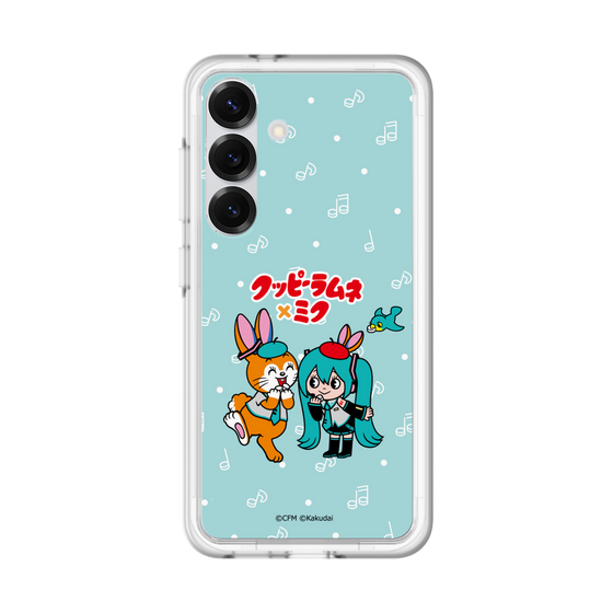 スリムプロテクションプレミアムケース［ 初音ミク×クッピーラムネ - 初音ミク×クッピー - デフォルメイラスト ］
