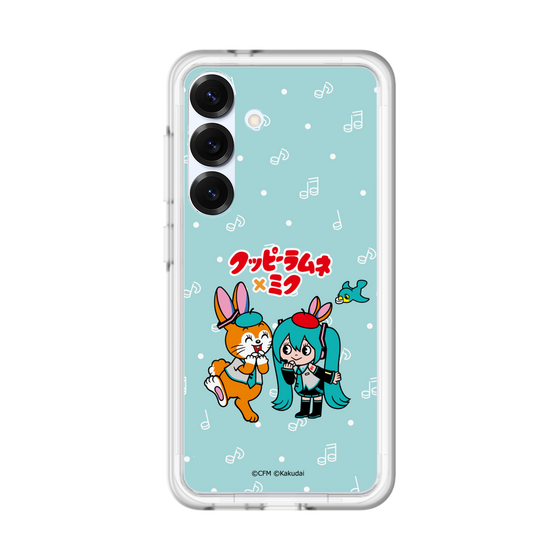 スリムプロテクションプレミアムケース［ 初音ミク×クッピーラムネ - 初音ミク×クッピー - デフォルメイラスト ］