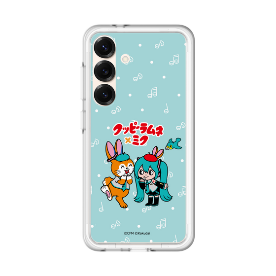 スリムプロテクションプレミアムケース［ 初音ミク×クッピーラムネ - 初音ミク×クッピー - デフォルメイラスト ］