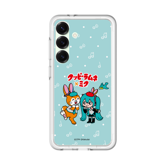 スリムプロテクションプレミアムケース［ 初音ミク×クッピーラムネ - 初音ミク×クッピー - デフォルメイラスト ］