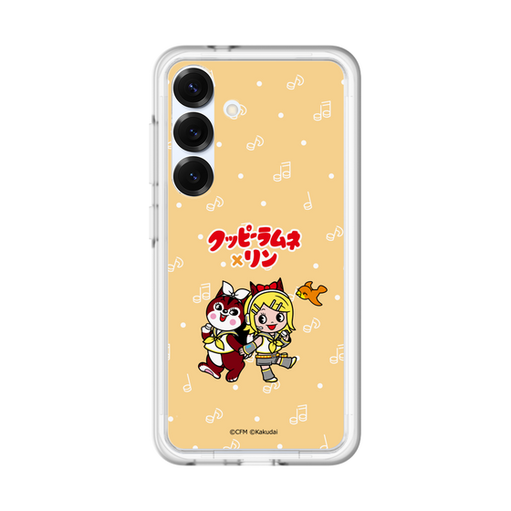 スリムプロテクションプレミアムケース［ 初音ミク×クッピーラムネ - 鏡音リン×ラム - デフォルメイラスト ］
