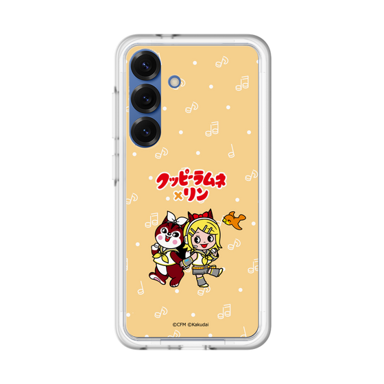 スリムプロテクションプレミアムケース［ 初音ミク×クッピーラムネ - 鏡音リン×ラム - デフォルメイラスト ］