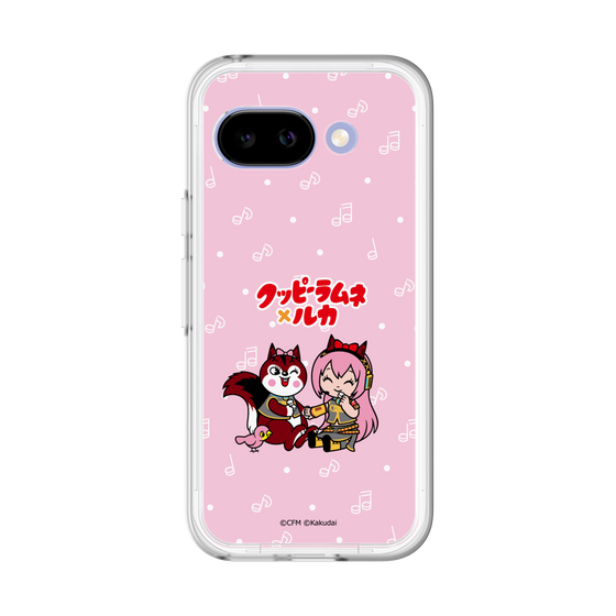 スリムプロテクションプレミアムケース［ 初音ミク×クッピーラムネ - 巡音ルカ×ラム - デフォルメイラスト ］