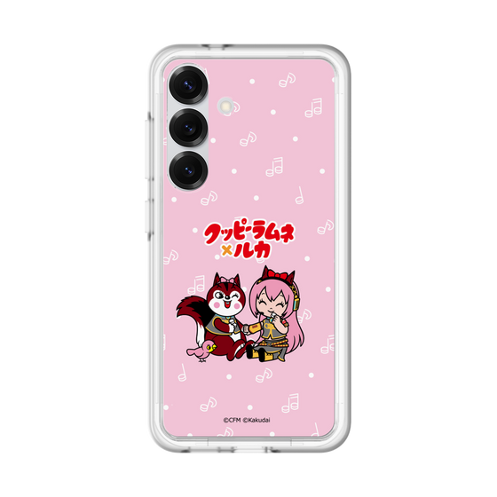 スリムプロテクションプレミアムケース［ 初音ミク×クッピーラムネ - 巡音ルカ×ラム - デフォルメイラスト ］