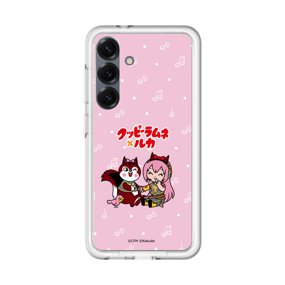 スリムプロテクションプレミアムケース［ 初音ミク×クッピーラムネ - 巡音ルカ×ラム - デフォルメイラスト ］