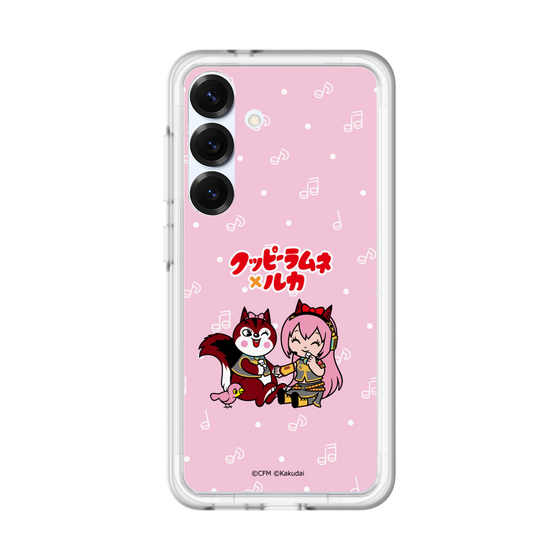 スリムプロテクションプレミアムケース［ 初音ミク×クッピーラムネ - 巡音ルカ×ラム - デフォルメイラスト ］
