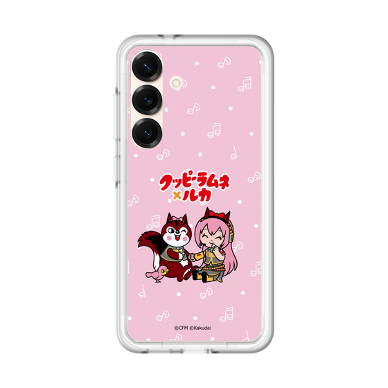スリムプロテクションプレミアムケース［ 初音ミク×クッピーラムネ - 巡音ルカ×ラム - デフォルメイラスト ］