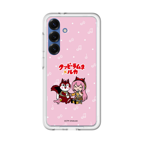 スリムプロテクションプレミアムケース［ 初音ミク×クッピーラムネ - 巡音ルカ×ラム - デフォルメイラスト ］