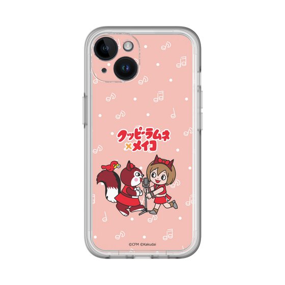 スリムプロテクションプレミアムケース［ 初音ミク×クッピーラムネ - MEIKO×ラム - デフォルメイラスト ］