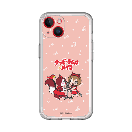 スリムプロテクションプレミアムケース［ 初音ミク×クッピーラムネ - MEIKO×ラム - デフォルメイラスト ］