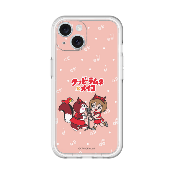 スリムプロテクションプレミアムケース［ 初音ミク×クッピーラムネ - MEIKO×ラム - デフォルメイラスト ］