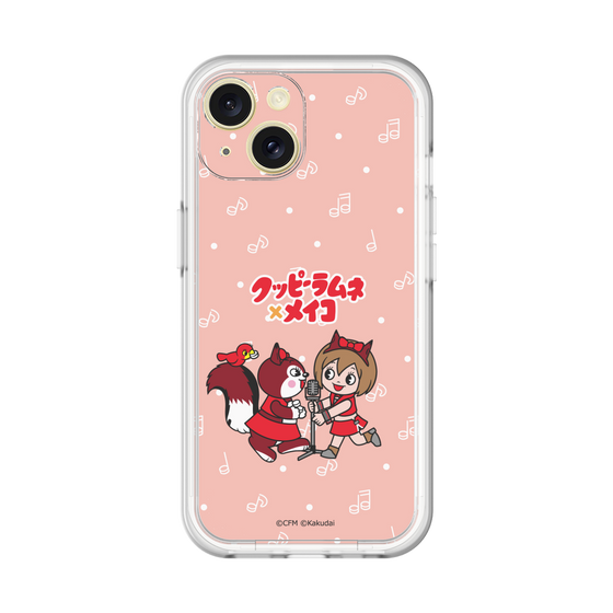 スリムプロテクションプレミアムケース［ 初音ミク×クッピーラムネ - MEIKO×ラム - デフォルメイラスト ］