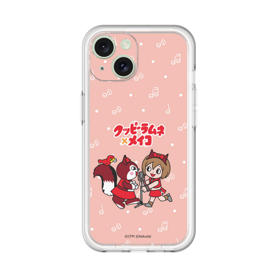 スリムプロテクションプレミアムケース［ 初音ミク×クッピーラムネ - MEIKO×ラム - デフォルメイラスト ］