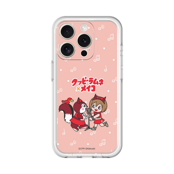 スリムプロテクションプレミアムケース［ 初音ミク×クッピーラムネ - MEIKO×ラム - デフォルメイラスト ］