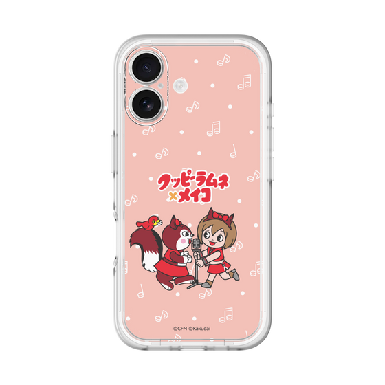 スリムプロテクションプレミアムケース［ 初音ミク×クッピーラムネ - MEIKO×ラム - デフォルメイラスト ］