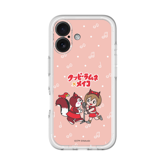 スリムプロテクションプレミアムケース［ 初音ミク×クッピーラムネ - MEIKO×ラム - デフォルメイラスト ］