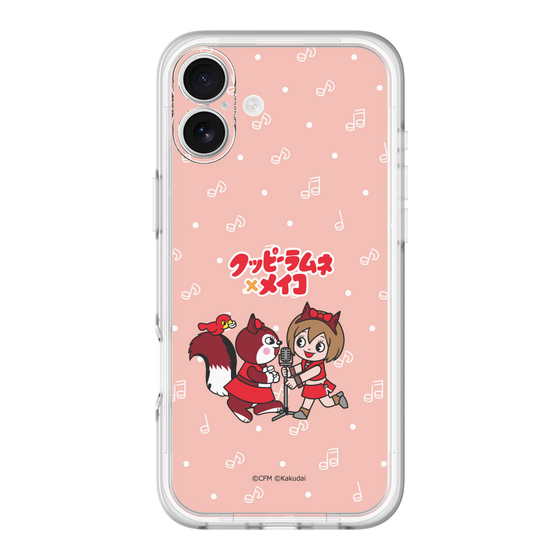 スリムプロテクションプレミアムケース［ 初音ミク×クッピーラムネ - MEIKO×ラム - デフォルメイラスト ］