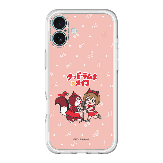 スリムプロテクションプレミアムケース［ 初音ミク×クッピーラムネ - MEIKO×ラム - デフォルメイラスト ］