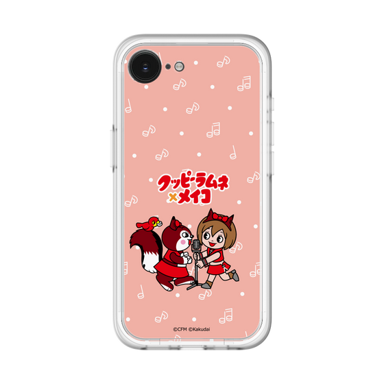 スリムプロテクションプレミアムケース［ 初音ミク×クッピーラムネ - MEIKO×ラム - デフォルメイラスト ］
