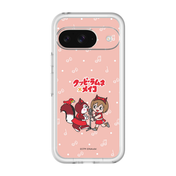 スリムプロテクションプレミアムケース［ 初音ミク×クッピーラムネ - MEIKO×ラム - デフォルメイラスト ］