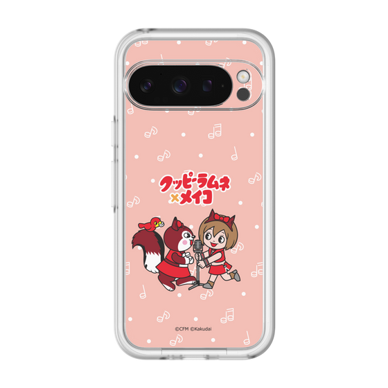 スリムプロテクションプレミアムケース［ 初音ミク×クッピーラムネ - MEIKO×ラム - デフォルメイラスト ］