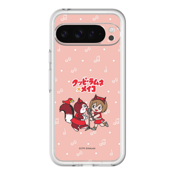 スリムプロテクションプレミアムケース［ 初音ミク×クッピーラムネ - MEIKO×ラム - デフォルメイラスト ］