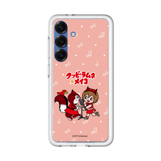 スリムプロテクションプレミアムケース［ 初音ミク×クッピーラムネ - MEIKO×ラム - デフォルメイラスト ］