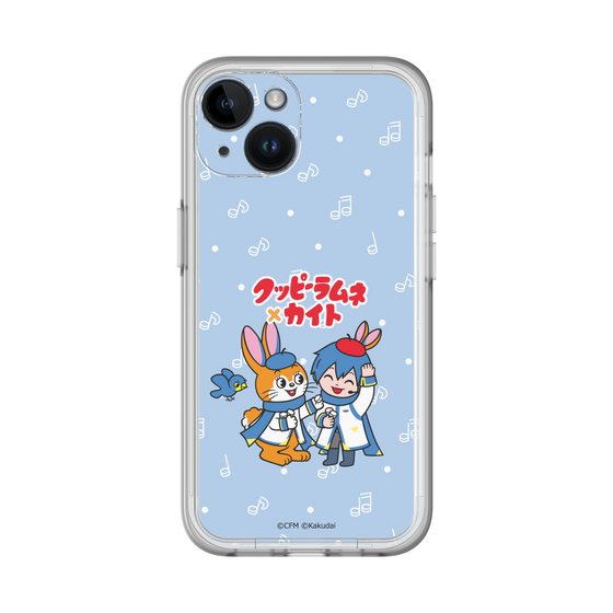スリムプロテクションプレミアムケース［ 初音ミク×クッピーラムネ - KAITO×クッピー - デフォルメイラスト ］