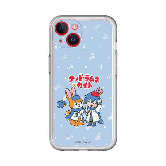 スリムプロテクションプレミアムケース［ 初音ミク×クッピーラムネ - KAITO×クッピー - デフォルメイラスト ］