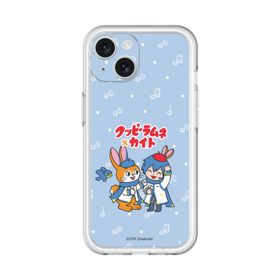 スリムプロテクションプレミアムケース［ 初音ミク×クッピーラムネ - KAITO×クッピー - デフォルメイラスト ］