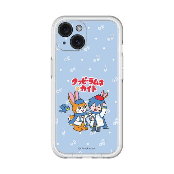 スリムプロテクションプレミアムケース［ 初音ミク×クッピーラムネ - KAITO×クッピー - デフォルメイラスト ］