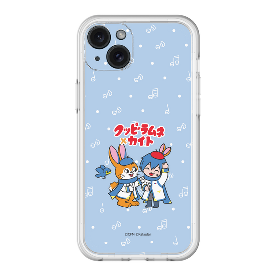 スリムプロテクションプレミアムケース［ 初音ミク×クッピーラムネ - KAITO×クッピー - デフォルメイラスト ］