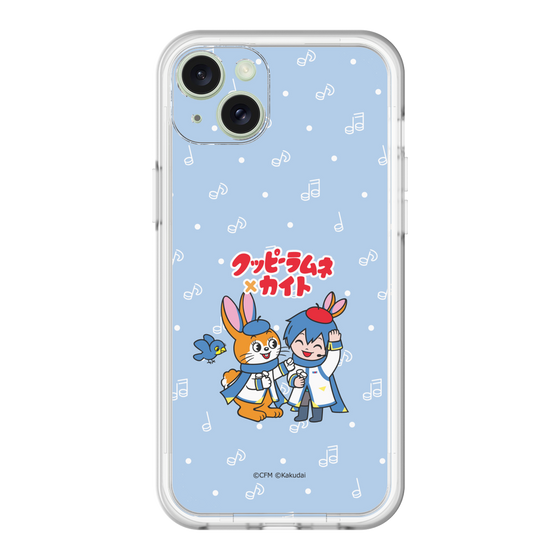 スリムプロテクションプレミアムケース［ 初音ミク×クッピーラムネ - KAITO×クッピー - デフォルメイラスト ］