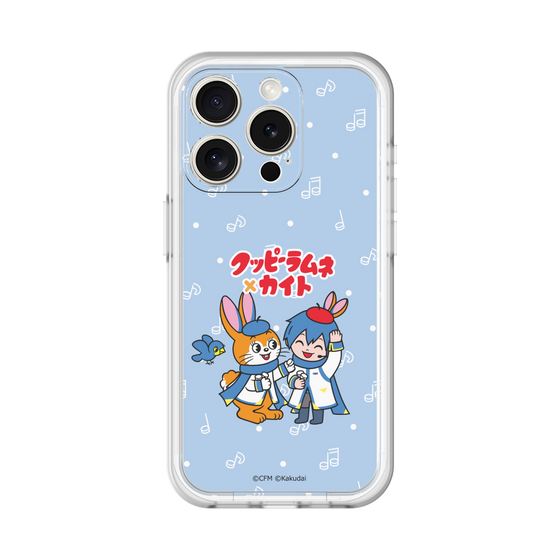 スリムプロテクションプレミアムケース［ 初音ミク×クッピーラムネ - KAITO×クッピー - デフォルメイラスト ］